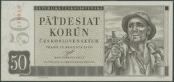 110.500: Banknoten - Tschechoslowakei
