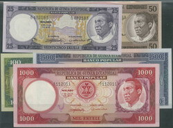 110.550.20: Banknoten - Afrika - Äquatorialguinea