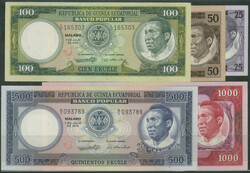 110.550.20: Banknoten - Afrika - Äquatorialguinea