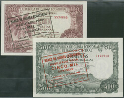 110.550.20: Banknoten - Afrika - Äquatorialguinea