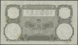 Rumänien, 100 Lei 31.3.1931 Ser. G 6957- 0329. Pick 33a. etw. ...