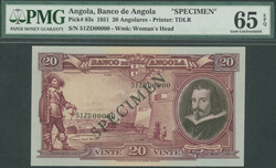 110.550.50: Billets - Afrique - Angola