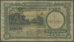 110.550.85: Billets - Afrique - Afrique de l’ouest britannique