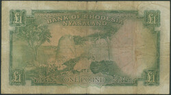 Rhodesien &amp; Nyasaland, 1 Pound 14.12.1960 Salisbury, Ser. X/56 ...