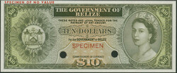 110.560.35: Banknoten - Amerika - Belize (British Honduras)