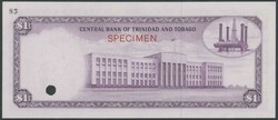 Trinidad &amp; Tobago, Central Bank of Trinidad and Tobago, 1 Dollar ...
