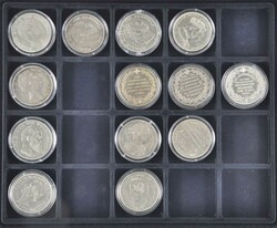 Kleines Lot bestehend aus 18 Talern, Doppeltalern und Doppelgulden, ...