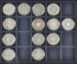 Kleines Lot bestehend aus 18 Talern, Doppeltalern und Doppelgulden, ...