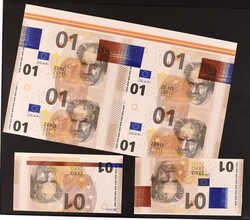 Deutschland, Lot 6 St., Probedrucke zu 10-Euro für die zweite ...