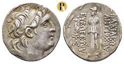 GRIECHEN, SYRIEN, kleines Lot bestehend aus drei Tetradrachmen, dabei ...