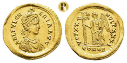 Aelia Pulcheria, 423-425, Solidus (4,43 g), Konstantinopel. Av.: ...