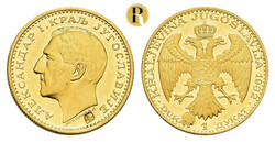 Dukat 1932, Gold, Alexander I., Gegenstempel "Ähre", 3,49 g, Fb. 5. ...