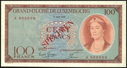 110.270: Billets - Luxembourg