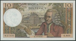 110.110: Banknotes - France