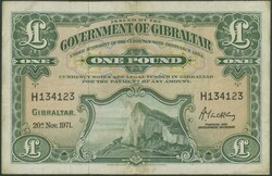 110.130: Banknoten - Gibraltar