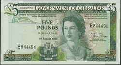 110.130: Banknotes - Gibraltar