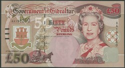 110.130: Banknoten - Gibraltar