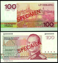 110.270: Banknoten - Luxemburg