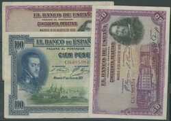 110.470: Banknoten - Spanien