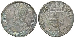 Spanische Niederlande, Escudo, 1573, Philipp II., Antwerpen, Vanh. ...