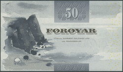 Färöer -Inseln, 50 Kronur (20)01, Pick 24 I/ unc