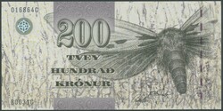 Färöer-Inseln, 200 Kronur (20)03, Pick 26 I/ unc