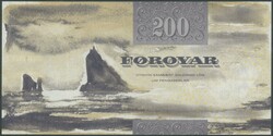 Färöer-Inseln, 200 Kronur (20)03, Pick 26 I/ unc