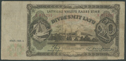 110.240: Banknotes - Latvia