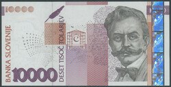 Slowenien, 10.000 Tolarjev 15.1.2003. Pick 34a, I/ unc