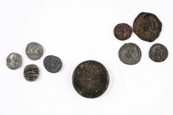 Lot zu neun Ausgaben: (1) Röm. Republik, Q. Minucius Rufus, Denar (3 ...