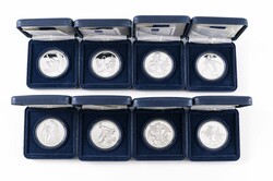 8x 10 Euro, 2004, Olympische Spiele in Athen, verschiedene Motive, ...