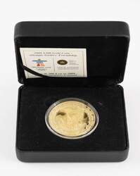 300 Dollars, Gold, 2009, KM 911, im Originaletui mit originalem ...