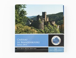 5 Euro, Niob, 2015, Burg Brandenburg, in Folder, PP