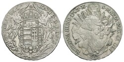 Taler, 1783, Joseph II., B, Kremnitz Dav. 1168, ss+Automatically ...
