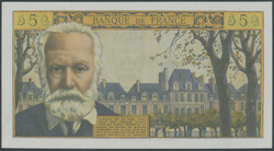Frankreich, Banque de France, 5 Nouveaux Francs 6.5.1965. Zwei ...