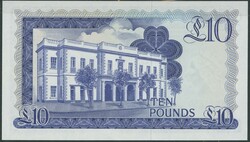 Gibraltar, Government of Gibraltar, 10 Pounds 21.10.1986, P 22b. Erh. ...