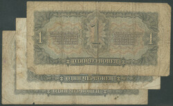 Russland, 9 St.: 1 (3x) Tchervonetz, 3 Tschervonza, 5 (4x) und 10 ...