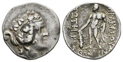 THRAKIEN, Thasos, Tetradrachme (16,68 g), ca. 2./1. Jh. v. Chr.Av.: ...