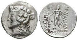 THRAKIEN, Verm. keltische Imitation einer Tetradrachme (16,99 g)aus ...