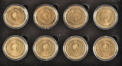 8x 2 Dollar, 2018, Eastern Caribbean 8 - First Noble Edition, in ...