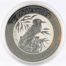 30 Dollars, Silber, 1992, Kookaburra, 1 kg, KM 181, kl. Kr., in ...