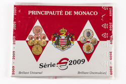 KMS, 2009, 1 Cent bis 2 Euro, im Folder mit Schuber, minimal ...