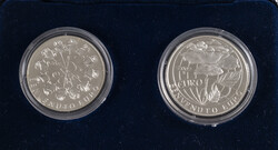 10 und 5 Euro 2002 "Benvenuto Euro" im Ausgabeetui mit Zertifikatund ...