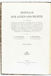 Rostowzew, M., Römische Bleitesserae. Ein Beitrag zur Sozial- und ...