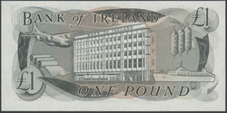Nordirland, Bank of Irland, 1 Pound o. D. (1977), P- 61b, Erh. I/ unc ...