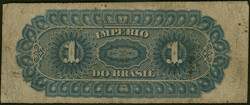 Brasilien, Imperio do Brasil, Thesouro Nacional, 1 Mil. Reis o.D. ...