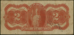 Brasilien, Republica dos Estados Unidos, Thesouro National, 2 Mil. ...