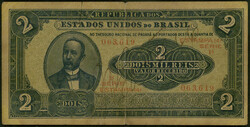 Brasilien, Republica dos Estados Unidos, Thesouro National, 2 Mil. ...
