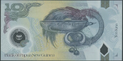 Papua-Neuguinea, Lot 3 St., Polymer: 10 Kina (20)08 Pick 30a; 20 Kina ...