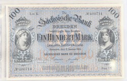 Deutschland, kl. Album mit Länderbanknoten, Badische Bank, Hessische ...